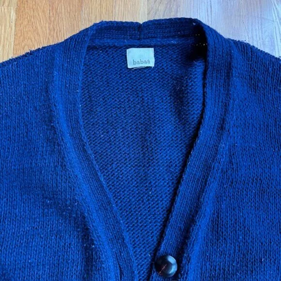 Babaa cardigan no17 navy